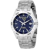 NCAA West Virginia Mountaineers Men's Round Dial Watch