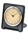Seiko Travel Alarm Clock Ultra Thin Black Matte Case