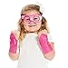 Magenta Superhero Eye Mask and Powerbands