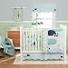 Migi Little Whale 4 Piece Crib Bedding Set by Bananafish Migi Little Whale 4 Piece Crib Bedding Set by Bananafish