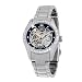 Armitron NOW Women's Automatic Swarovski Crystal Accented Silver-Tone Dress Watch #753720BKSV
