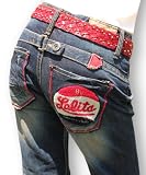 LOLITAJEANS 1033 ストレート ボーイズデニム ボーイフレンドデニム