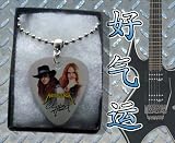 Metallica Cliff Burton Metal Guitar Pick Necklace Boxed