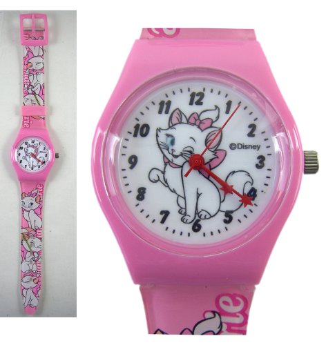 Disney Marie The Cat Watch : Children Analog watch w/ Jelly band