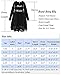 Bonny Billy Girl's Casual Satin Lace Black Dresses with Bow 3-4 Years