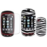 iNcido Brand Samsung T669/Gravity T Combo Black/White Zebra Protective Case ....