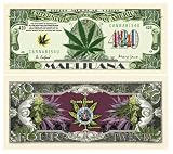 Marijuana 420 Dollar Bill (5/$3.00)