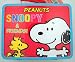 Childrens Retro Style Peanuts Charlie Brown Snoopy Tin Lunchbox Container w/ Popcorn