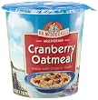 Dr. McDougall's Right Foods Non-Dairy Hot Cereal, Cranberry Oatmeal, 3.1-Ounce Cups (Pack of 6)