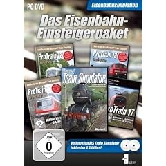 Eisenbahn Einsteigerpaket MSTS HP + 4Strecken