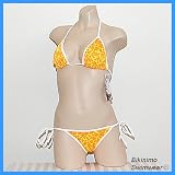 Butterfly Cheekhugger Bikini (Floral Sunshine) C/D Cup
