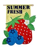 Summer Fresh Garden Size Flag