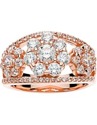 14K Rose Gold Diamond Ring - 2.00 Ct. -- LIFETIME WARRANTY