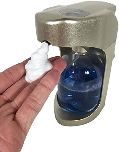Automatic Foam Soap Dispenser, Hands-free Activation With Adjustable Foam Controls, 16oz Capacity, Champagne