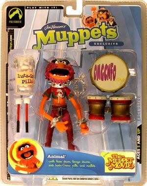 51qTQOW AtL Muppet Show Series 8 > Animal Action Figure