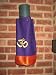 Kush Oasis OM Backpack with Golden Saree Lace Yoga Mat Bag, Purple