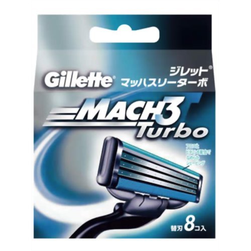 ジレット　マッハスリーターボ専用替刃８コ入