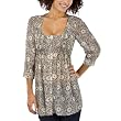 Xhilaration&reg; Juniors Tunic Boho Top - Skin Floral
