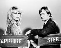 DAVID MCCALLUM AS STEEL, JOANNA LUMLEY AS SAPPHIRE FROM SAPPHIRE AND STEEL #1 - BLACK & WHITE Movie Photo - (4 Different Photograph & POSTER Sizes Available)