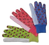 3 PAIRS WOMEN SOFT JERSEY GARDEN GLOVES