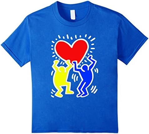 Kids Keith Haring - Pop Dance T-shirt 8 Royal Blue