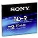 SONY BD-R Blu-ray (25GB) write once disc