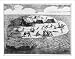 Historic Print (L): [Fighting on an island after a shipwreck - Dutch East Indies - 16--]