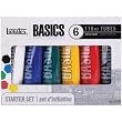 Liquitex Assorted 4-Ounce Basics Acrylic Paint, 6-Pack