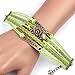 Susenstone®Infinity Dream Love Anchor Leather Cute Owl Charm Bracelet