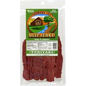 Buffalo Bills 3.5oz Teriyaki Country Cut Beef Jerky Pack by Buffalo Bills Premium Snacks