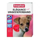 Beaphar - Elegance Fresh Ungzieferband für Hunde - Rot