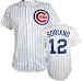 Youth Chicago Cubs #12 Alfonso Soriano Replica Home Jersey
