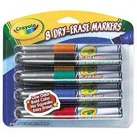 Dry-Erase Markers Chisel Tip - 8 ct. by Crayola