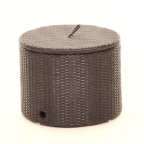 > Cheap Savannah Outdoor Wicker Garden Hose Storage Pot ONLINE