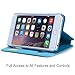AVAWO for iPhone 6 6S PLUS Case, Creative Smart Window View Touch Front Flip Cover Ultra Thin Folio Case for iPhone 6 6S PLUS 5.5
