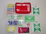 Safety Seekers Red Sports First Aid Kit - 16 (Football, Softball, Volleyball, Soccer, All Sports)