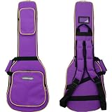 Attitude Deep Purple Electric Guitar Case (Purple & Yellow)