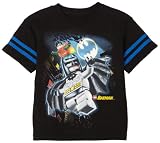 Kids Headquarters - Licensed apparel  Boys 2-7 Batman Lego T-Shirt,Black,3T