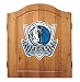Imperial Dallas Mavericks Licensed Solid Pine Cabinet and Bristle Dartboard Set