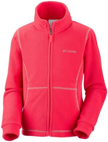 Columbia Sportswear Explorers Delight Fleece Jacket Medium Laser Red