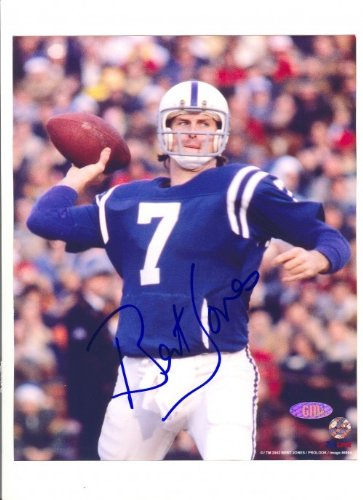 Bert Jones Autographed/Hand Signed Baltimore Colts 8x10 Photo