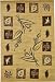 Art Deco Oriental Rug, 9` 8 x 6` 6