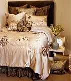 Rainforest Coverlet Set King/10piece Cream