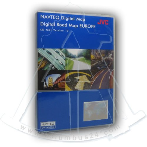 Navteq Navigationssoftware Westeuropa für JVC KD NX 1