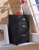 Alex 3 Drawer Unit (Black) (30.5H x 18W x 14.25D)