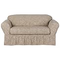 Simply Shabby Chic&reg; Floral Jacquard Slipcover Collection - Khaki