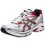 ASICS Men's GT-2140 Running Shoe,White/Black/Flame,9 4E US