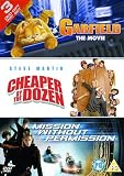 Garfield - The Movie/ Cheaper By The Dozen/ Mission Without Permission [DVD]