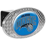 NBA Orlando Magic Metal Diamond Plate Trailer Hitch Cover