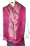 Jacquard Women Scarf Silk for Women in Vogue India Fashion